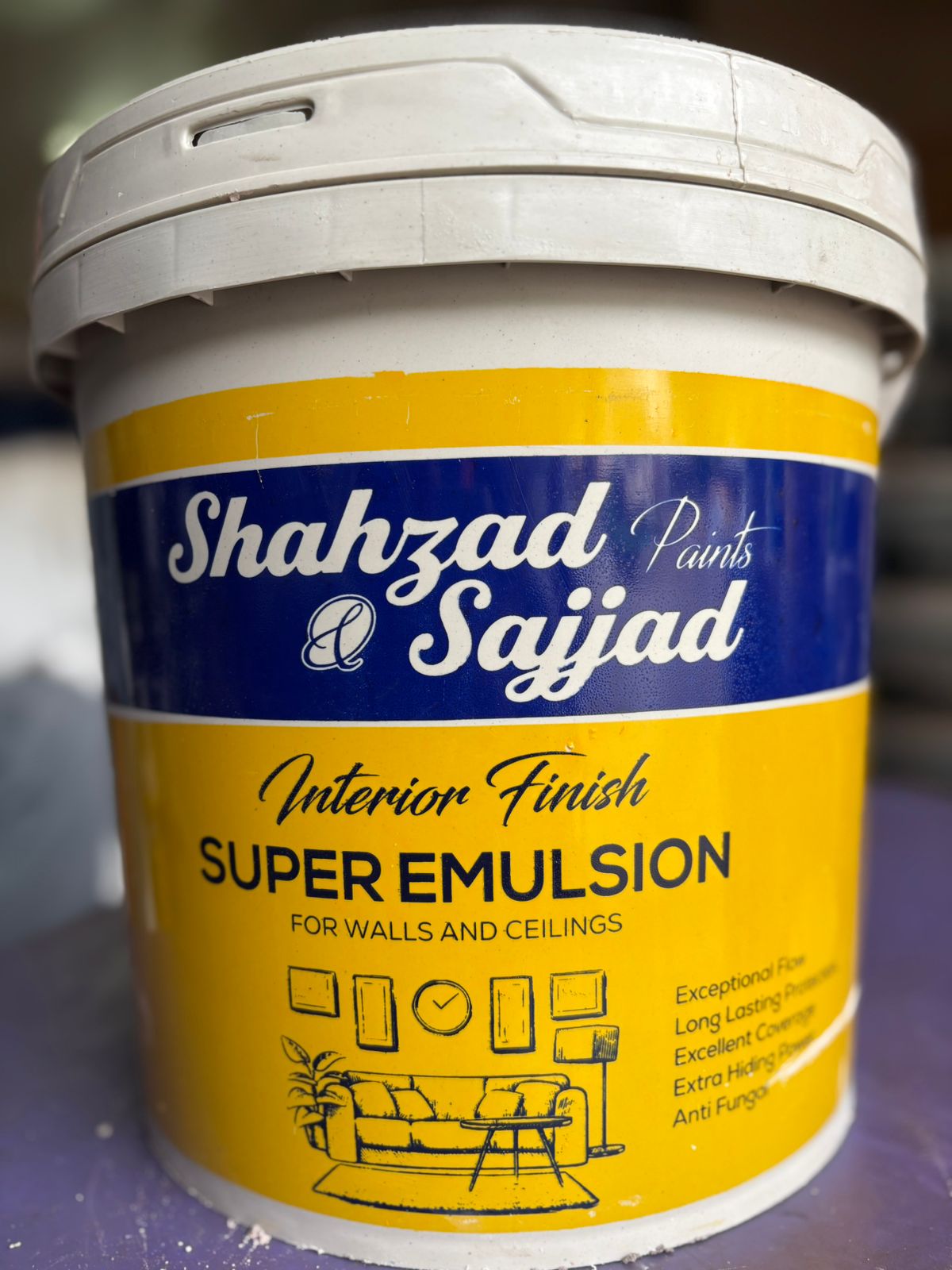 Shahzad Sajjad Paints – Super Emulsion Interior Finish