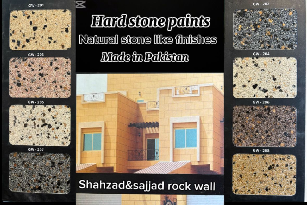 Shahzad & Sajjad Hard Stone Paints – Natural Stone Finishes for Exteriors